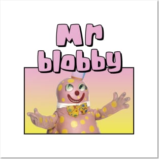 Mr Blobby Posters and Art